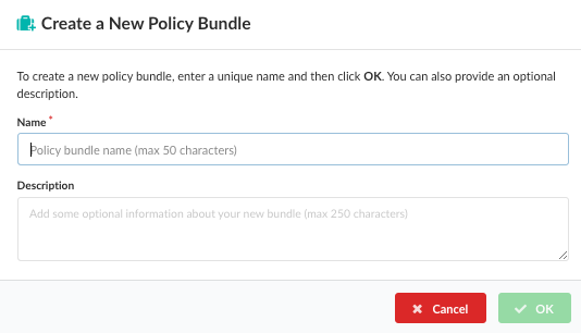 create bundle name